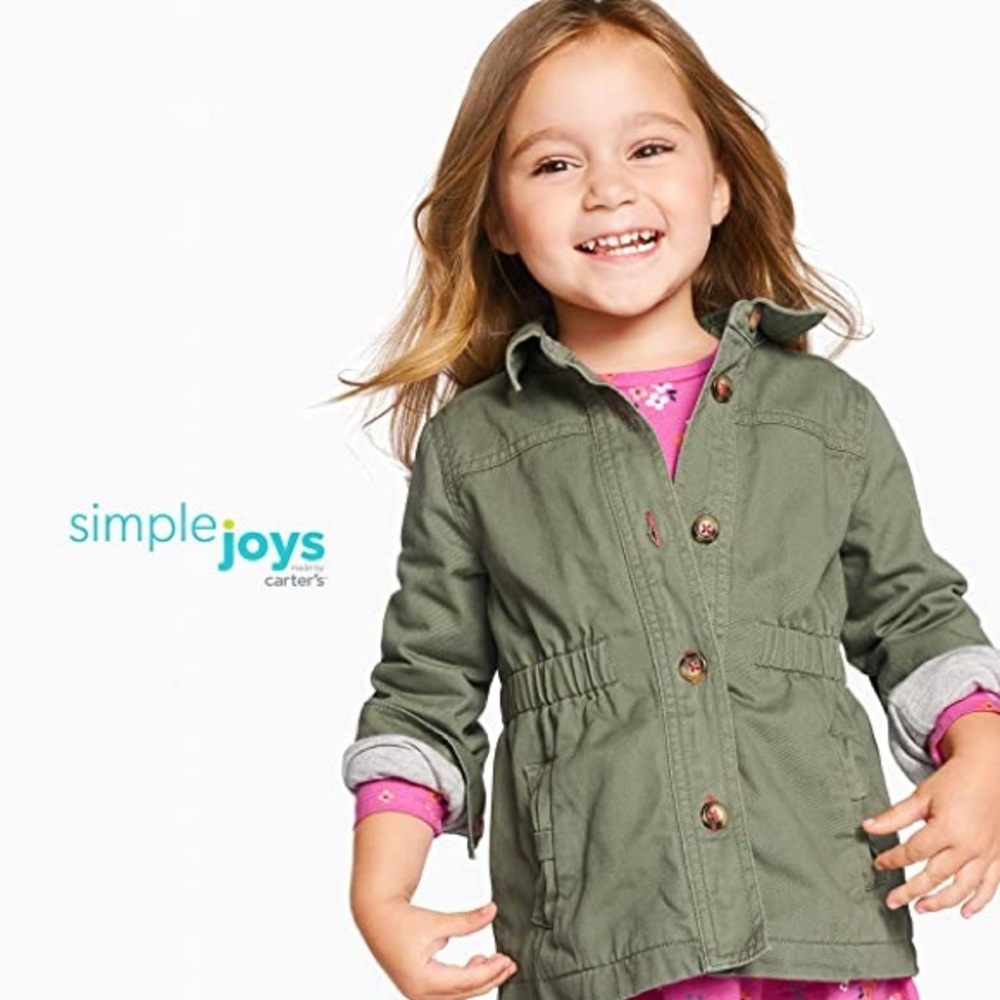 Army green field jacket